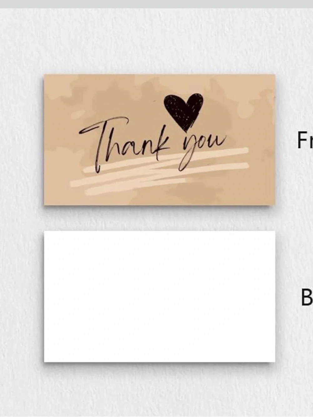 Thank you ! Cards 50